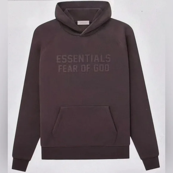 Essentials Plum Hoodie New - Picture 1 of 2